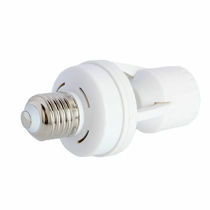 1pc Smart Motion Sensor Light Bulb Holder E27 PIR Induction Sensor Adapter Lamp Base Converter Automatic LED Switch AC 110V 220V