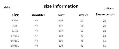 (Shirt+Trousers) 2024 Summer new arrival Men Fashion Classic Shirt men Business Casual Shirts Men A Set Of Clothes Size M-4XL