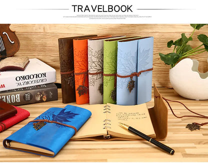 A5 A6 A7 Travelers Vintage Caderno PU Couro Em Branco Kraft Diário Caderno Caderno Diário Caderno de Desenhos Papelaria Material Escolar de Escritório