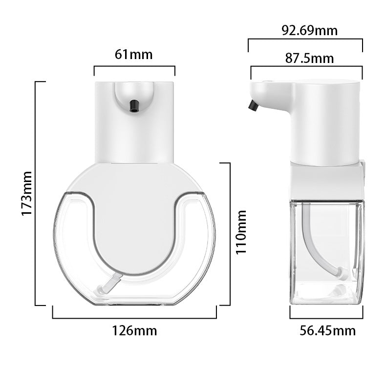 USB Charging Automatic Soap Dispenser Smart Sensor Liquid Soap Dispensers Auto Foam Dispenser Touchless Hand Sanitizer Dispenser