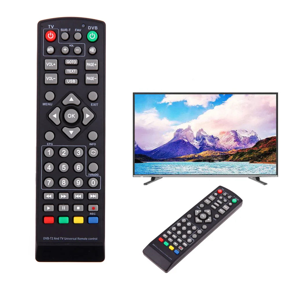 Household TV DVD Remote Controller Household Essential Accessories for DVB-T2 Universal Consumer Electronics Parts