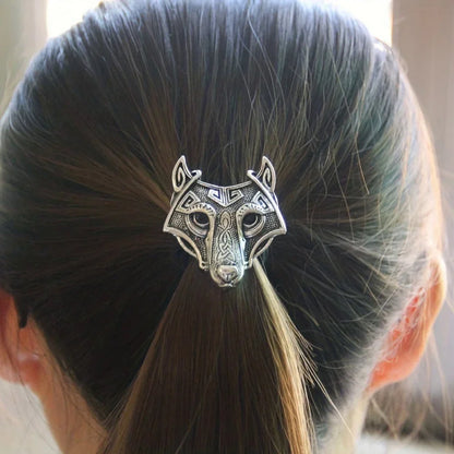 Fashionable And Exquisite New Viking Celtic Wolf Elastic Ponytail Headband Hair Tie For Women Jewelry Accessories Wholesale