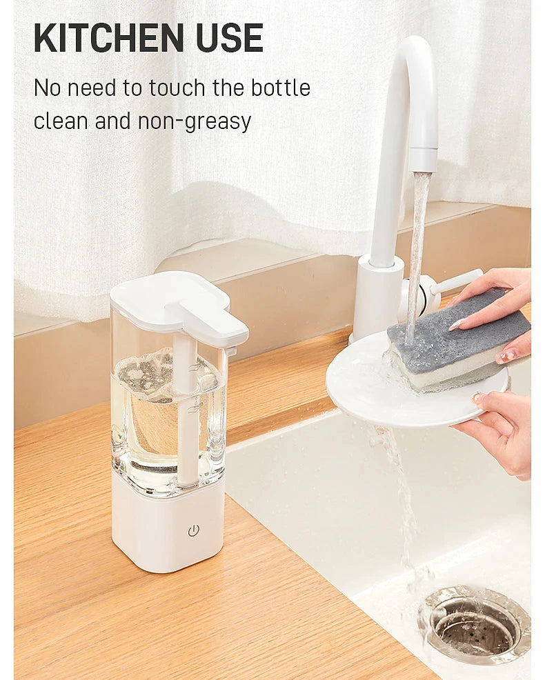 Automatic Sensor Hand Sanitizer Machine Dish Soap Machine Body Wash Shampoo Smart Distance Sensing Kitchen Home Dispenser Toilet