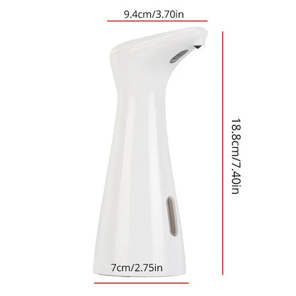 Automatic Sensor Soap Dispenser White High Quality Abs Waterproof Hand Soap Sensor Bathroom Smart Wash Handpiece