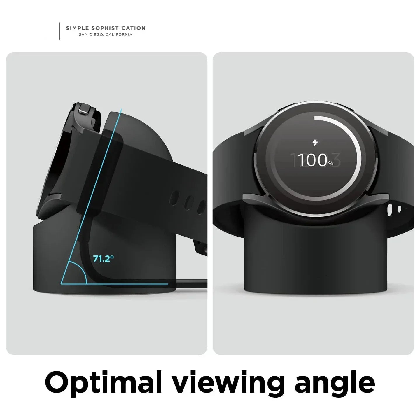 Compatible with Samsung Galaxy Watch 7 Charger Stand 40 44 46mm Galaxy Watch 3 4 5Pro 6 Charge silicone Stand 45 Charging baser