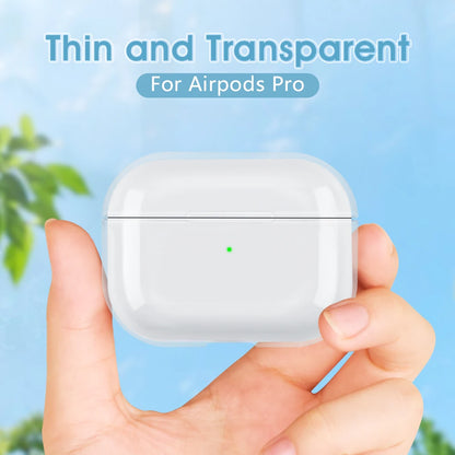 Transparent Earphone Case For Airpods Pro 2 Generation 2022 Cases Hard PC Clear Headphone Cover For Airpods 3 2 1 Charging Bags