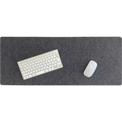 Acessórios para jogos Tapete de lã para mouse, tapete grande para escrita, teclado, mouse, antiderrapante, protetor de mesa para computador, escritório em casa