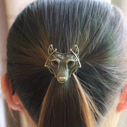 Fashionable And Exquisite New Viking Celtic Wolf Elastic Ponytail Headband Hair Tie For Women Jewelry Accessories Wholesale