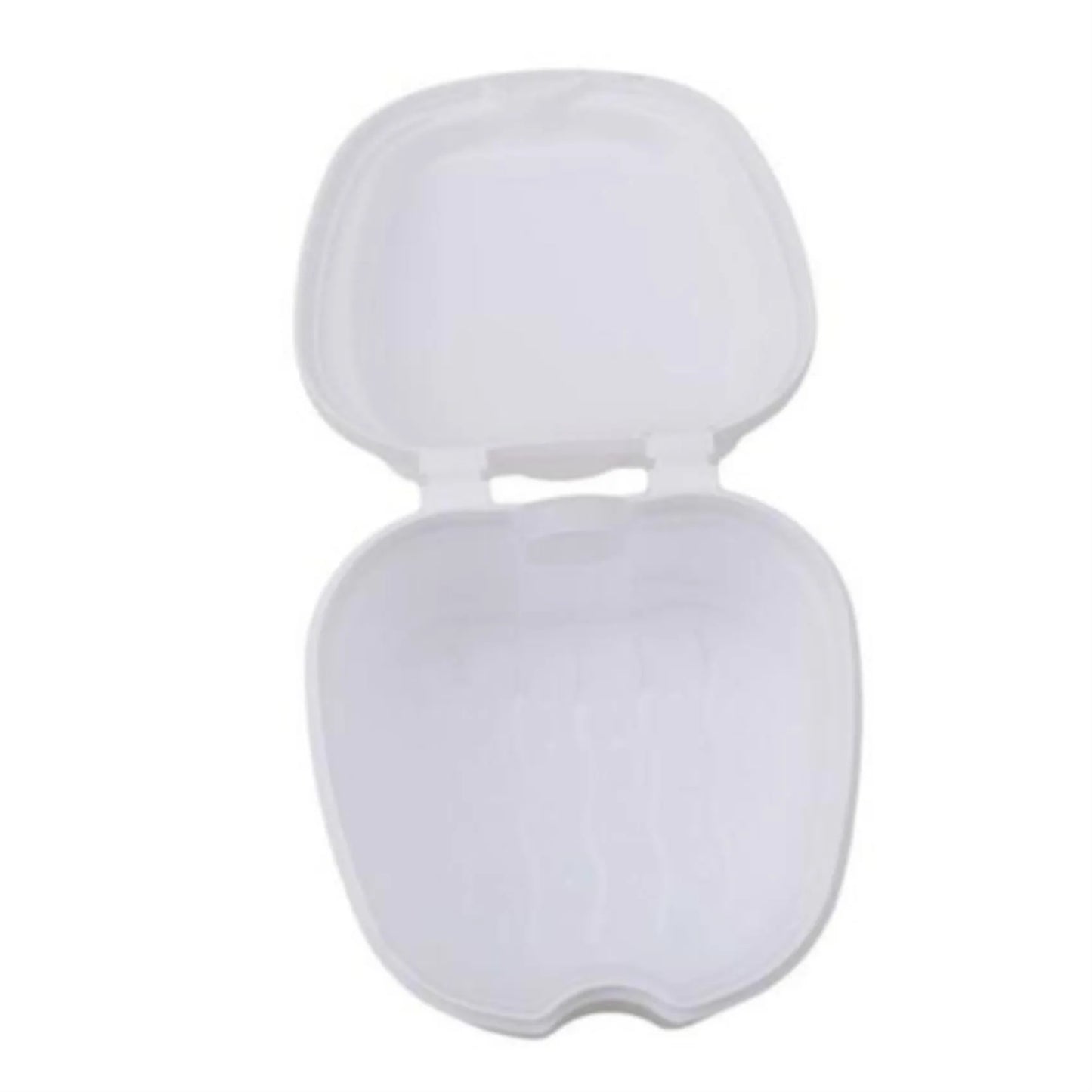 1PC Oral Denture Care Bath Box False Teeth Cleaning Nursing with Hanging Net Container Cleaning False Teeth Bath Case