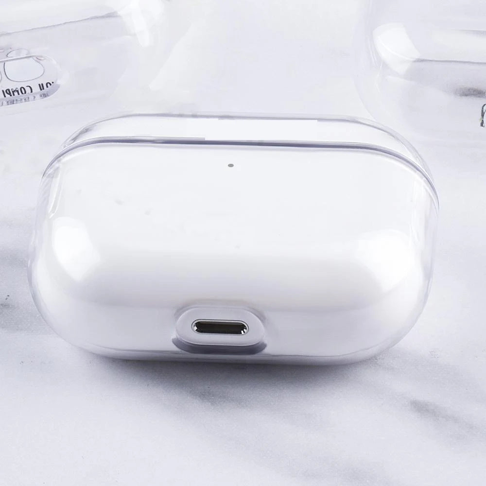 Transparent Earphone Case For Airpods Pro 2 Generation 2022 Cases Hard PC Clear Headphone Cover For Airpods 3 2 1 Charging Bags