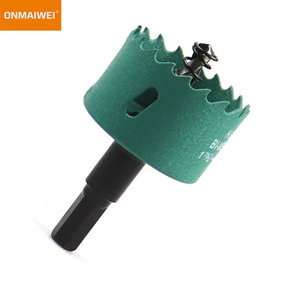 1 Pc 16-200mm Bimetal Wood Hole Saw Drill Bit HSS Steel New M42 Core Hole Saw Suitable For Downlight Plasterboard Opening