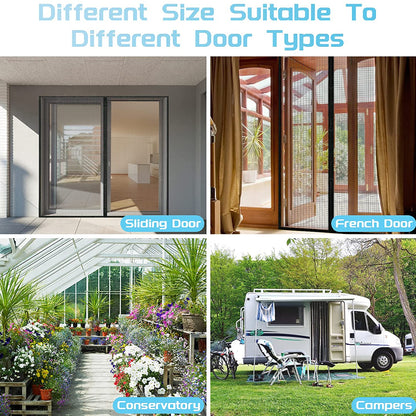 1 Set Summer Anti Mosquito Insect Fly Bug Curtains Net Automatic Closing Door Screen Kitchen Curtains ployester fiber Curtains