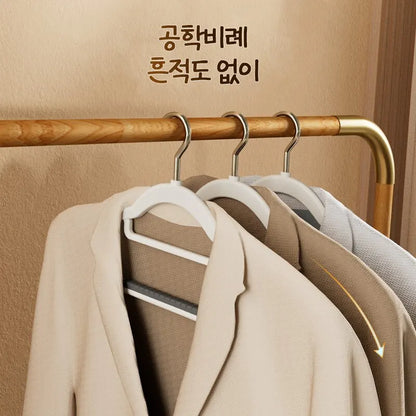 10PCS Clothes Hanging Household Hangers Non-slip Dormitory Bedroom Special Storage Clothes Hanging No Trace