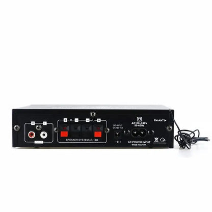 AK35/AK45/AK55 Sound Amplifiers Bluetooth Digital Amplifier for Home Car Karaoke 2 Channel HiFi Stereo AMP FM USB Remote Control