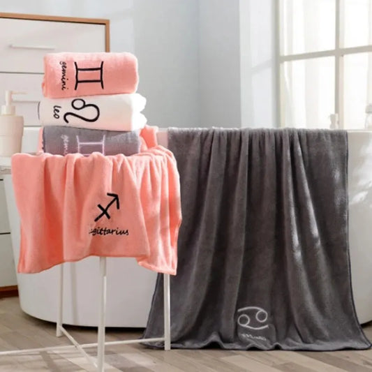 Coral Velvet Towel Quick Drying And Wearable Bathroom Towel Soft And Absorbent 75 * 35cm Home Textile Products