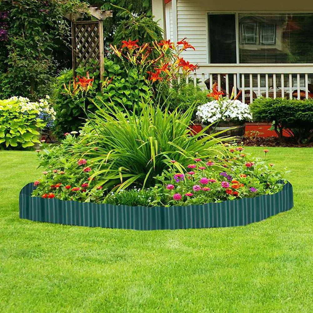 10/15/20cm Garden Grass Lawn Edge Border Fence Path Flexible Lawn Edging Border Fence Outdoor Landscape Garden Decor