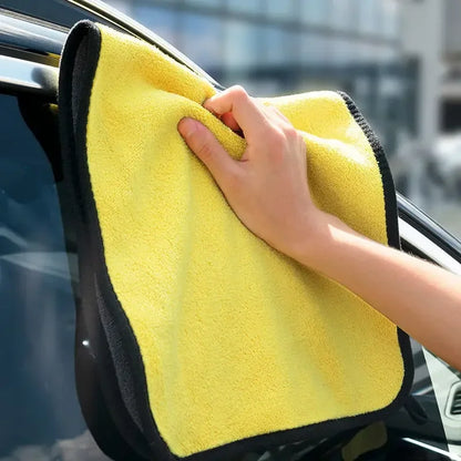 Car Body Cleaning Wipe Rag Water Absorption Drying Cloth Car Microfiber Washing Towels Soft  Double Layer Thicken