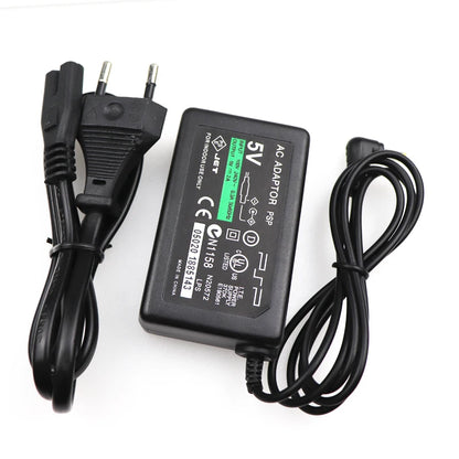 For PSP charger 5V AC Adapter Home Wall Charger Power Supply Cord for Sony PSP PlayStation 1000 2000 3000 EU US plug