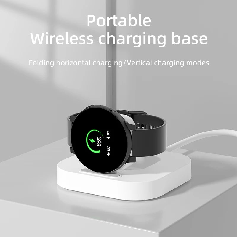 Watch Wireless Charger Stand For Samsung Galaxy Watch 6 5 4 3 Pro 45/40/44mm Active 2 Classic Type C Fast Charging Dock Station