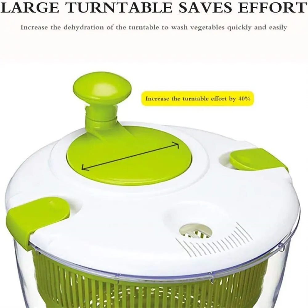 1pc Salad Spinner Dryer Vegetable Fruit Food Dehydrator Quick Drying Multifunctio Manual Kitchen Household Vegetable Dehydrato