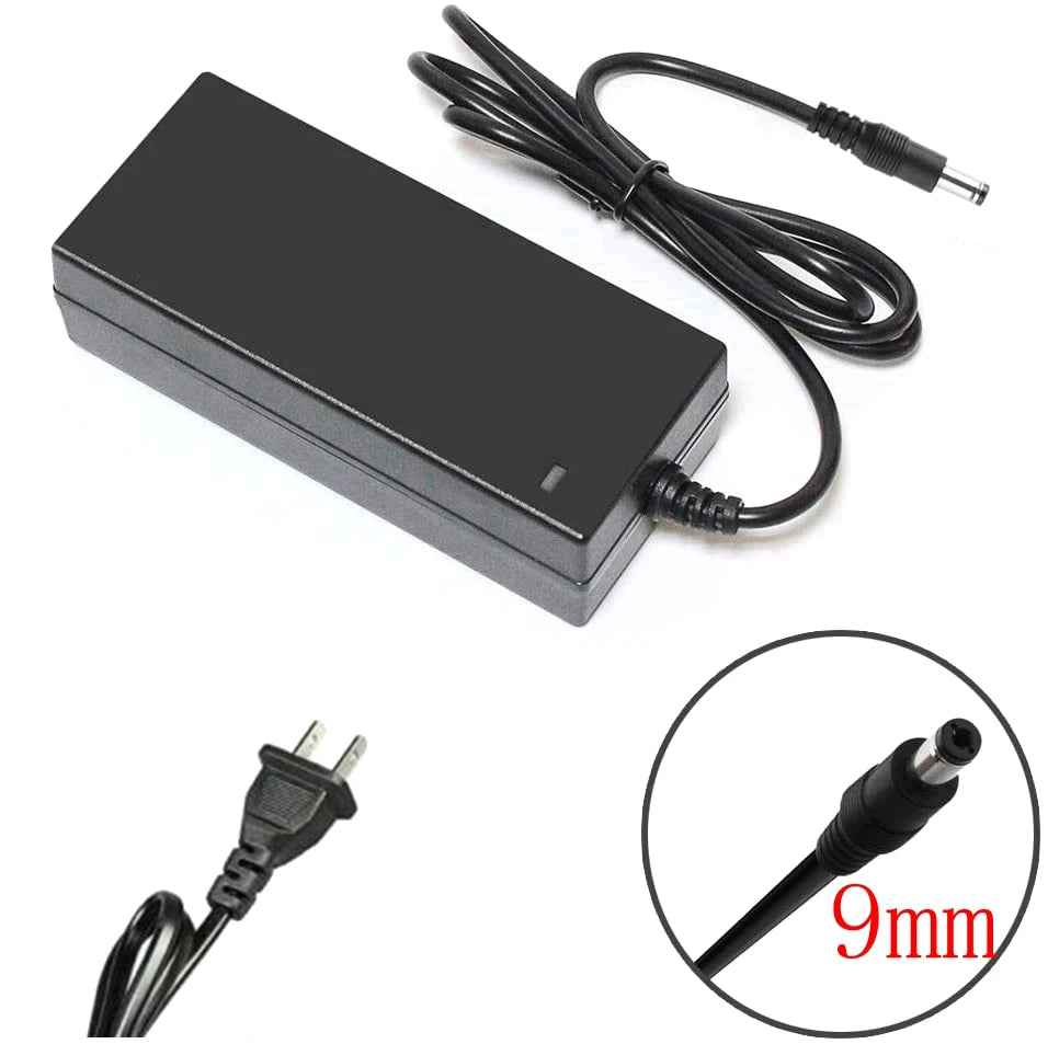 42V 2A Smart Lithium Battery Charger 5.5X2.1mm DC For 36V 10S 10AH 12AH 20AH Electric Car Hoverboard Balance Wheel Charge EU US