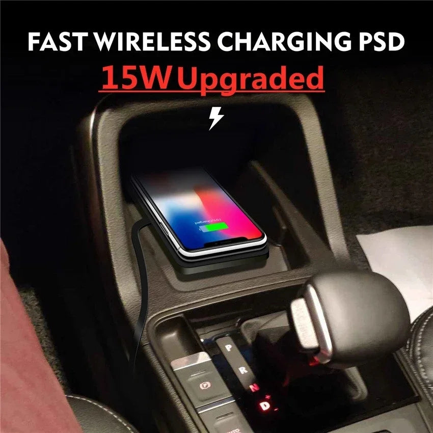 15W Wireless Charger Car Charger Wireless Charging Dock Pad For iPhone 14 13 12 Pro Max Samsung S22 S21 Fast Phone Car Chargers