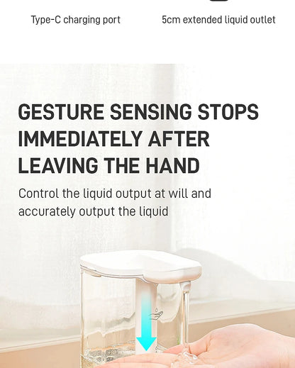 Automatic Sensor Hand Sanitizer Machine Dish Soap Machine Body Wash Shampoo Smart Distance Sensing Kitchen Home Dispenser Toilet