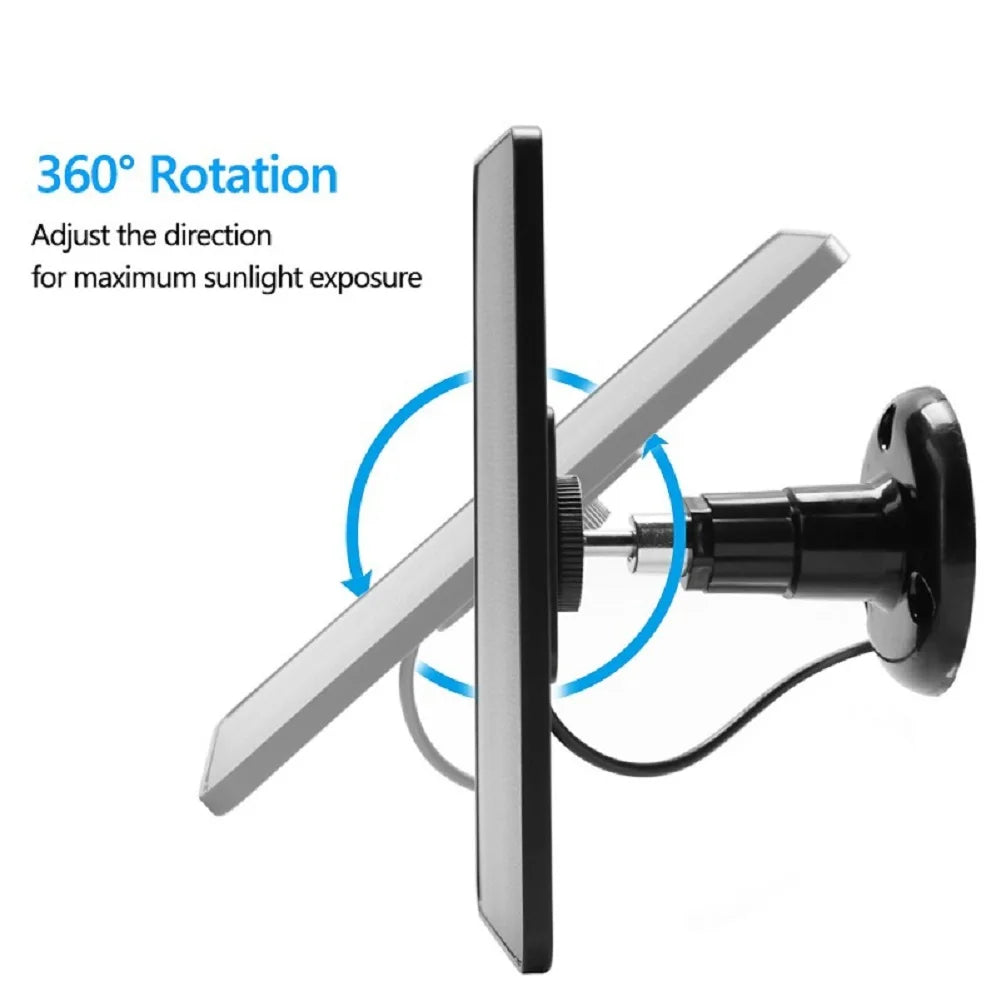 Solar Panel Micro USB Type C Outdoor DC Waterproof Solar Cells Charger Solar Panels for Security Camera Small Home Light System