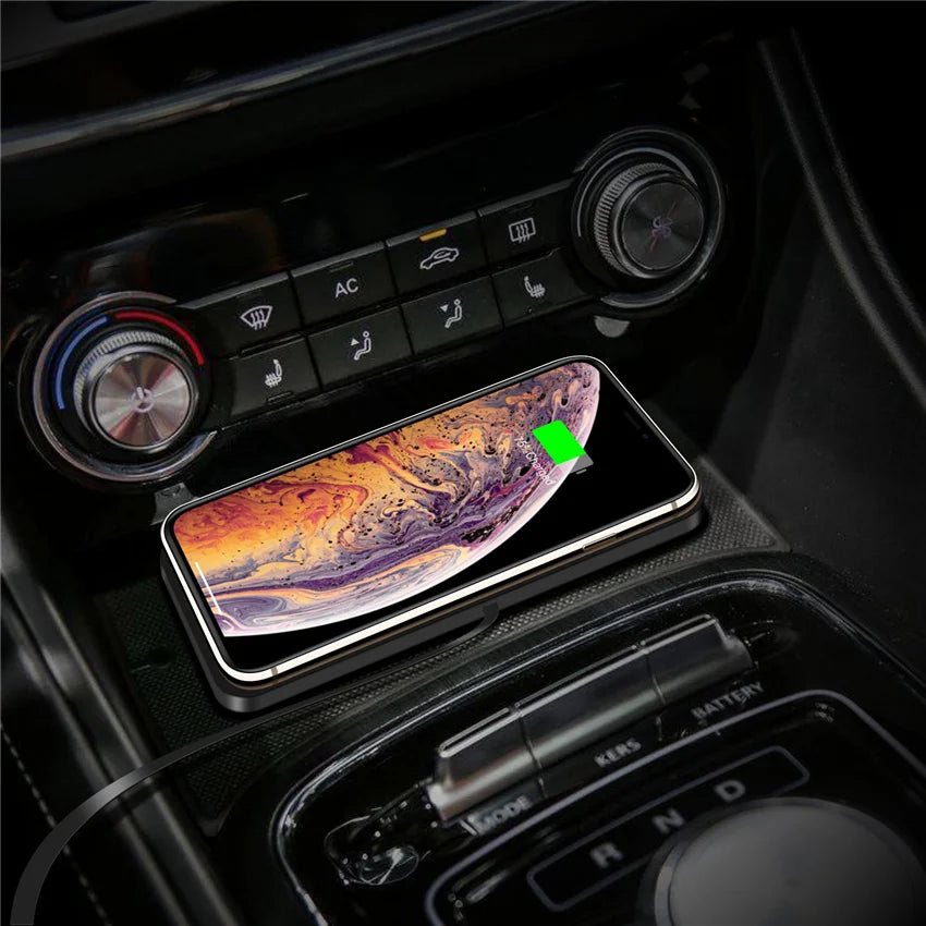 15W Wireless Charger Car Charger Wireless Charging Dock Pad For iPhone 14 13 12 Pro Max Samsung S22 S21 Fast Phone Car Chargers