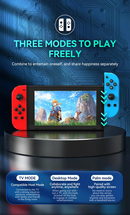 Nintend Switch Gamepad 2 Vibration Motor 6-axis Gyroscope Bluetooth 5.2 for Nintendo Switch / OLED Gaming Controller Accessories