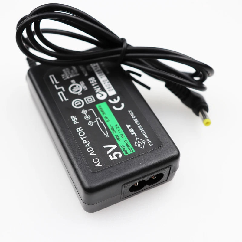 For PSP charger 5V AC Adapter Home Wall Charger Power Supply Cord for Sony PSP PlayStation 1000 2000 3000 EU US plug