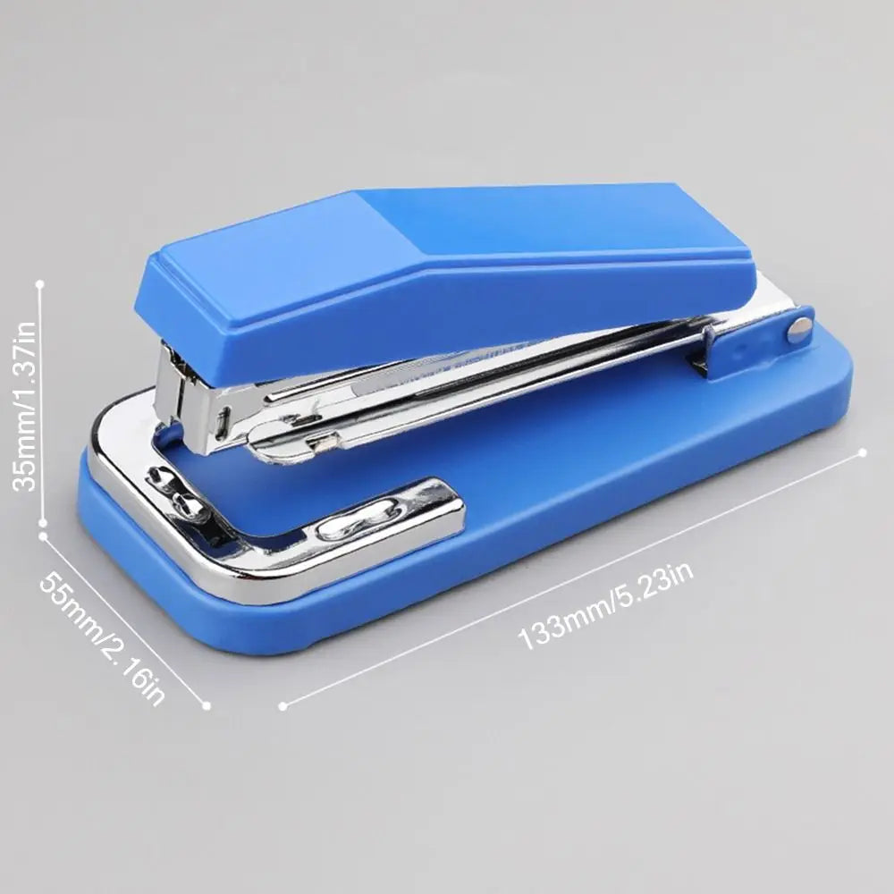 360 Rotatable Metal Heavy Duty Stapler Standard Long Stapler Stapling Use Staples Office Bookbinding Supplies Manual Binding