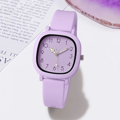 New Fashion Quartz Wrist Watch Original Brand Women's Watches Simplicity Ladies Causal Bracelet Silicone Strap Quartz Clock Gift