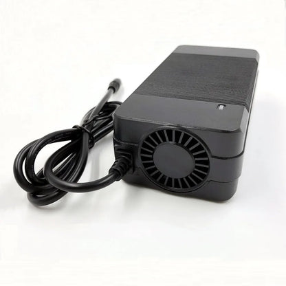 54.6V 3A Lithium Battery Charger For 13Series 48V Li-ion Battery Pack Charger High quality With Cooling Fan