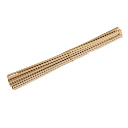 100Pcs Reed Diffuser Sticks Set 3mm 8inch Fragrance Fiber Reed Diffuser Sticks for Bedroom Living Room Bathroom SPA Kitchen