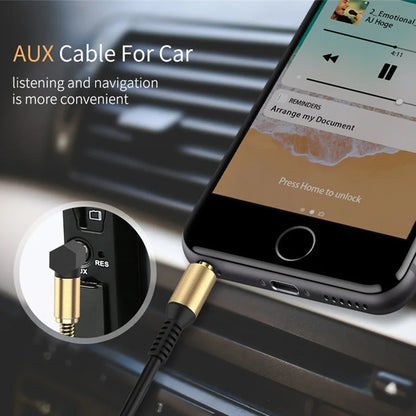 3.5mm Jack Audio Cable Jack 3.5 mm Male to Male Audio Aux Cable For Samsung Car Headphone Speaker Wire Line Aux Cord Speaker