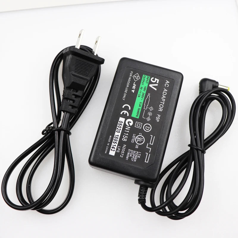 For PSP charger 5V AC Adapter Home Wall Charger Power Supply Cord for Sony PSP PlayStation 1000 2000 3000 EU US plug