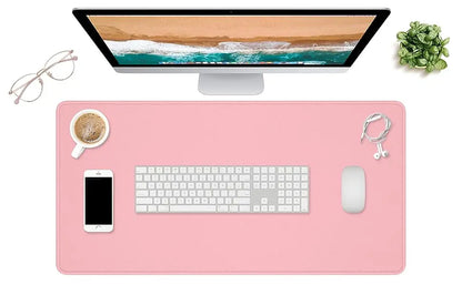 Mouse Pad para computador laptop escritório mulheres grande rosa minimalista mesa tapete meninas xxl 3mm jogo mousepad borracha inferior antiderrapante