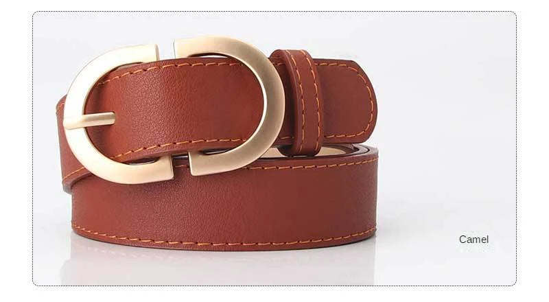 Luxury Belt For Women Pin Buckle Metal Adjustable High Quality Waistband Jeans Girl Fashion Lady Girdle Designer Trend Belts New