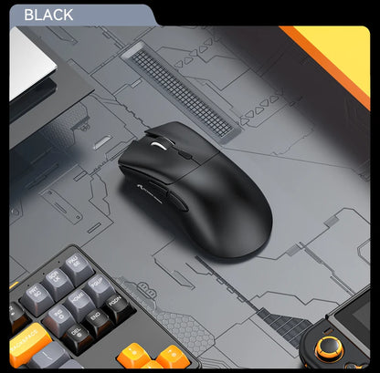 R1 Superlight Mouse Bluetooth 2.4G Wireless Gaming Mouse PixArt PAW3311 Gaming Sensor 6 Adjustable DPI for Office Game