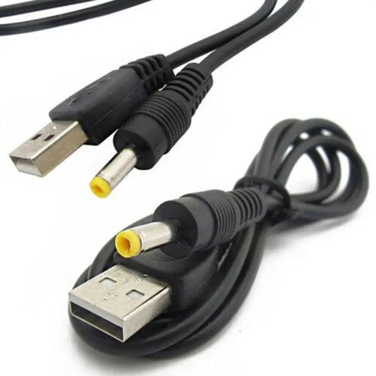 1pcs 80cm 5V USB  To DC Power Charging Cable Charge Cord 4.0x1.7mm Plug 5V 1A Power Charging Cable for PSP 1000/2000/3000