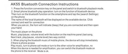 AK35/AK45/AK55 Sound Amplifiers Bluetooth Digital Amplifier for Home Car Karaoke 2 Channel HiFi Stereo AMP FM USB Remote Control