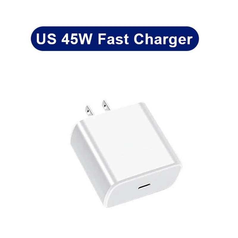 PD 45W USB Charger Fast Charger For Samsung Galaxy S23 Ultra Note10 Plus With USB C To Type C Quick Charge Cable Phone Adapter