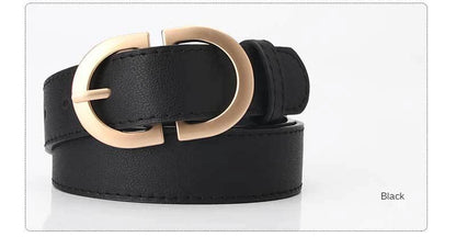 Luxury Belt For Women Pin Buckle Metal Adjustable High Quality Waistband Jeans Girl Fashion Lady Girdle Designer Trend Belts New