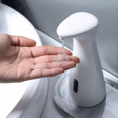 Automatic Sensor Soap Dispenser White High Quality Abs Waterproof Hand Soap Sensor Bathroom Smart Wash Handpiece