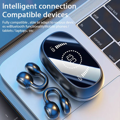 Original M47 Wireless Earbuds Bluetooth Headset Charging Earphones Bone Conduction Headphones Sport With Mic free