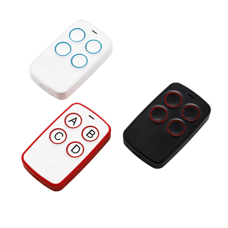 433MHz Auto Copy Remote Control Electric Garage Door Opener Remote Controller Duplicator Clone Cloning Code 4 Keys Transmitter