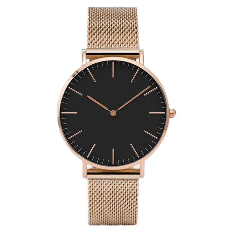 Luxury Rose Gold Watch Women Bracelet Watches Top Brand Ladies Casual Quartz Watch Steel Women's Wristwatch Montre Femme Relogio